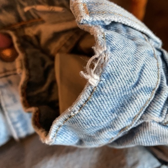 Vintage Levi Bermuda Shorts Rare Orange Label Vintage Made in the USA - Picture 9 of 16